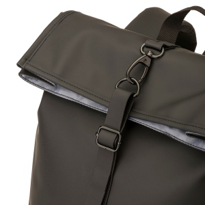 Sac à dos porte PC (15") en PU recyclé souple résistant à l'eau 18