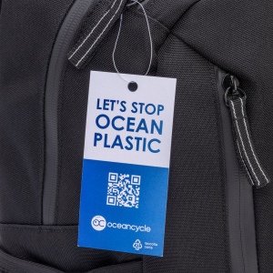 Sac à dos pour ordinateur portable (15) en PET recyclé certifié par OceanCycle (R-PET) 18