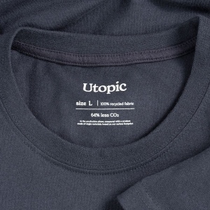 T-shirt unisexe en coton et polyester régénérés de 145 g/m2 27