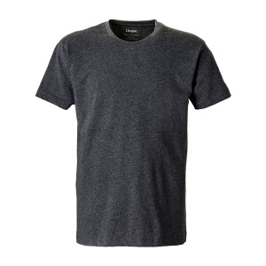 T-shirt unisexe en coton et polyester régénérés de 145 g/m2