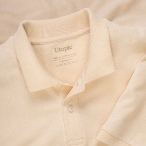 Polo unisexe en coton et polyester régénérés de 200 g/m2 30