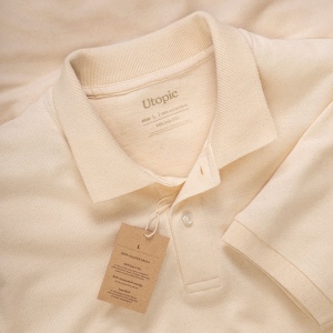 Polo unisexe en coton et polyester régénérés de 200 g/m2 31