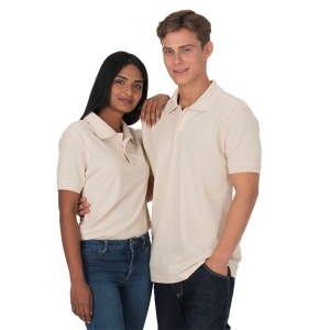 Polo unisexe en coton et polyester régénérés de 200 g/m2 33