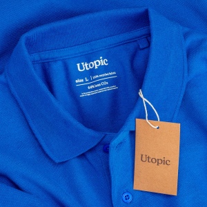 Polo unisexe en coton et polyester régénérés de 200 g/m2 41