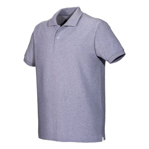 Polo unisexe en coton et polyester régénérés de 200 g/m2 46