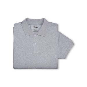 Polo unisexe en coton et polyester régénérés de 200 g/m2 47