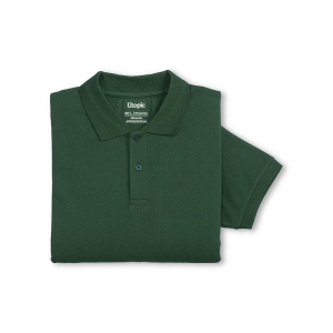 Polo unisexe en coton et polyester régénérés de 200 g/m2 13