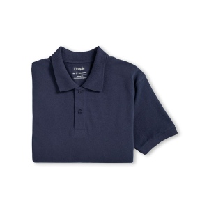 Polo unisexe en coton et polyester régénérés de 200 g/m2 54