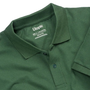 Polo unisexe en coton et polyester régénérés de 200 g/m2 14