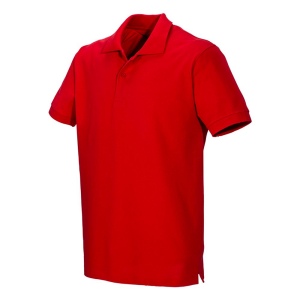 Polo unisexe en coton et polyester régénérés de 200 g/m2 63