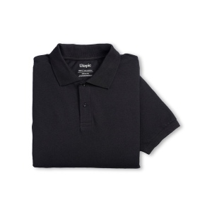 Polo unisexe en coton et polyester régénérés de 200 g/m2 72
