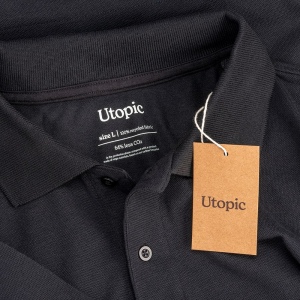 Polo unisexe en coton et polyester régénérés de 200 g/m2 74