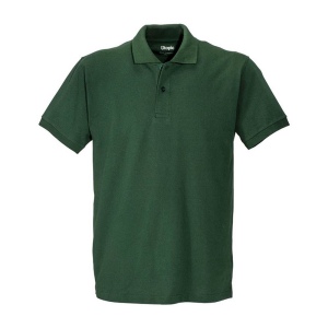 Polo unisexe en coton et polyester régénérés de 200 g/m2 2