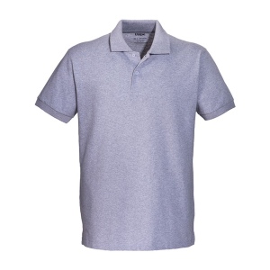 Polo unisexe en coton et polyester régénérés de 200 g/m2 6