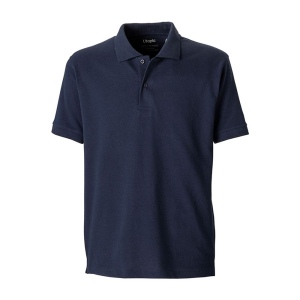 Polo unisexe en coton et polyester régénérés de 200 g/m2 7