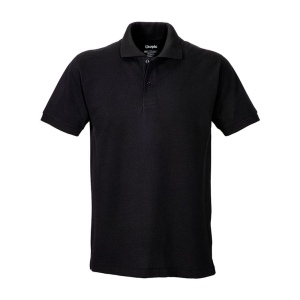 Polo unisexe en coton et polyester régénérés de 200 g/m2 9