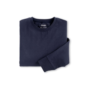 Sweat-shirt unisexe à col rond en coton régénéré et polyester 280 g/m2 18