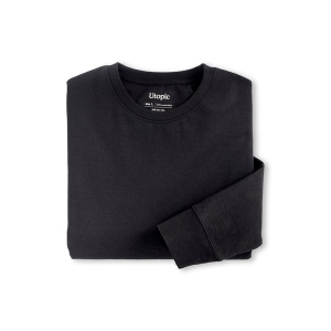 Sweat-shirt unisexe à col rond en coton régénéré et polyester 280 g/m2 25