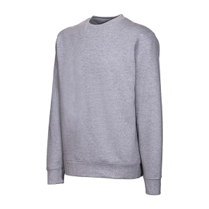 Sweat-shirt unisexe à col rond en coton régénéré et polyester 280 g/m2 8
