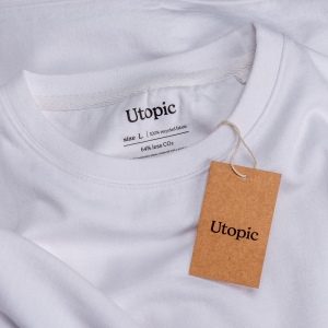 Sweat-shirt unisexe à col rond en coton régénéré et polyester 280 g/m2 35