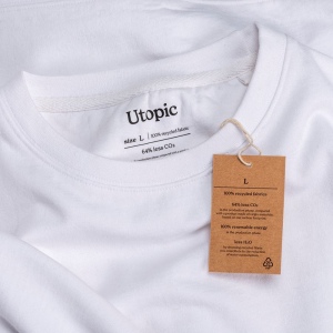 Sweat-shirt unisexe à col rond en coton régénéré et polyester 280 g/m2 36