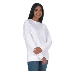 Sweat-shirt unisexe à col rond en coton régénéré et polyester 280 g/m2 38