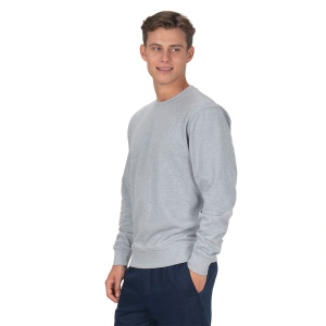 Sweat-shirt unisexe à col rond en coton régénéré et polyester 280 g/m2 14
