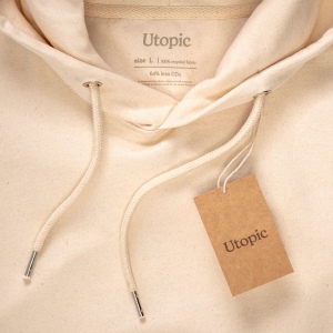 Sweat avec capuche 100% tissu régénéré 23