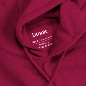 Sweat avec capuche 100% tissu régénéré 32