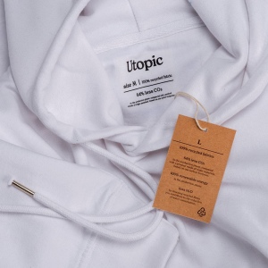 Sweat avec capuche 100% tissu régénéré 79