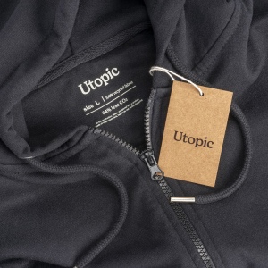 Tissu 100 régénéré. Sweat-shirt unisexe à capuche 39