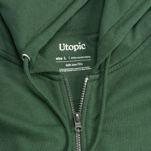 Tissu 100 régénéré. Sweat-shirt unisexe à capuche 11
