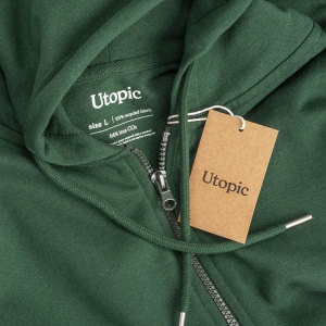 Tissu 100 régénéré. Sweat-shirt unisexe à capuche 12