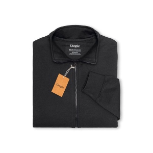 Sweat unisexe à fermeture éclair en tissu 100 % régénéré de 280 g/m2 15