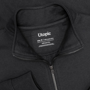 Sweat unisexe à fermeture éclair en tissu 100 % régénéré de 280 g/m2 16
