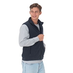Manche unisexe en micropolaire en tissu 100 % recyclé de 240 g/m2 (100 % polyester recycl. 7