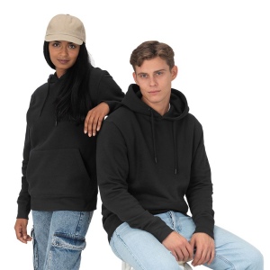 Sweat unisexe en tissu bio de 280 g/m2 (80 % de coton biologique et 20 % de polyester rec 15