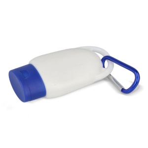 Lotion solaire avec mousqueton SPF30 en matériau recyclé 18