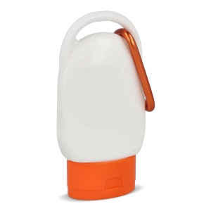 Lotion solaire avec mousqueton SPF30 en matériau recyclé 25