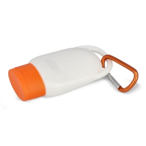 Lotion solaire avec mousqueton SPF30 en matériau recyclé 26