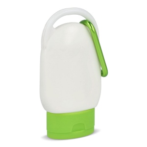 Lotion solaire avec mousqueton SPF30 en matériau recyclé 28