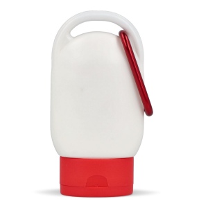Lotion solaire avec mousqueton SPF30 en matériau recyclé 5
