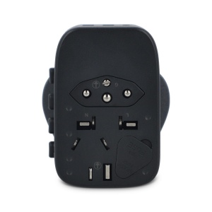 4030 - Adaptateur de voyage PowerPro en plastique recyclé 6