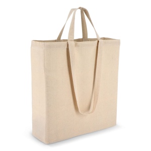 Sac fourre-tout en coton 38 x 10 x 42cm 140g/m². 5