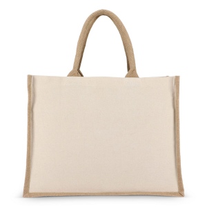 Jute-Cotton Sac fourre-tout 42,5 x 19 x 32cm 320g/m² 5
