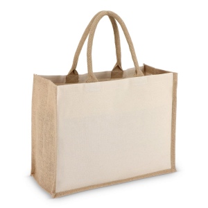 Jute-Cotton Sac fourre-tout 42,5 x 19 x 32cm 320g/m² 2