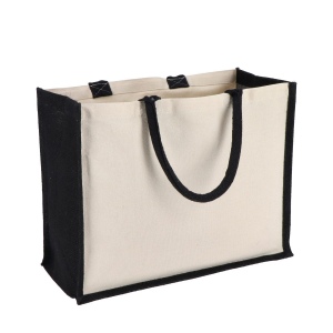 Jute-Cotton Sac fourre-tout 42,5 x 19 x 32cm 320g/m² 6