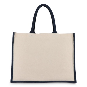 Jute-Cotton Sac fourre-tout 42,5 x 19 x 32cm 320g/m² 8