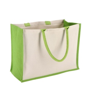 Jute-Cotton Sac fourre-tout 42,5 x 19 x 32cm 320g/m² 12
