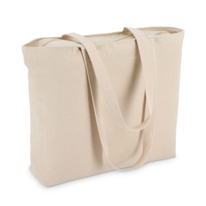 Sac fourre-tout en coton avec fermeture éclair 47 x 11 x 35cm 320g/m² 5